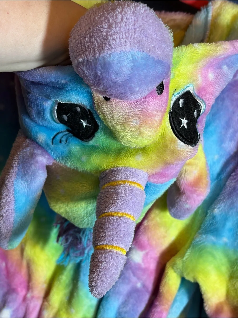 Kids Rainbow Unicorn Plush Robe - Multicolor